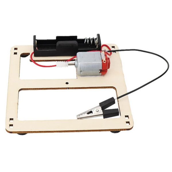 Electrical Carousel Assembly Model Children DIY Science Technology Production Homemade Toy - Image 5