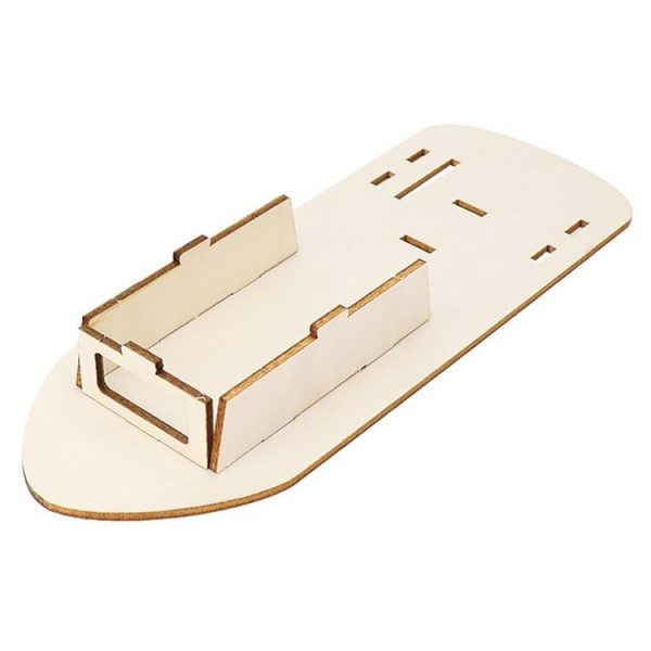 Children DIY Homemade Electrical Boat Model Science Classroom Experiment Material Kit - Image 4
