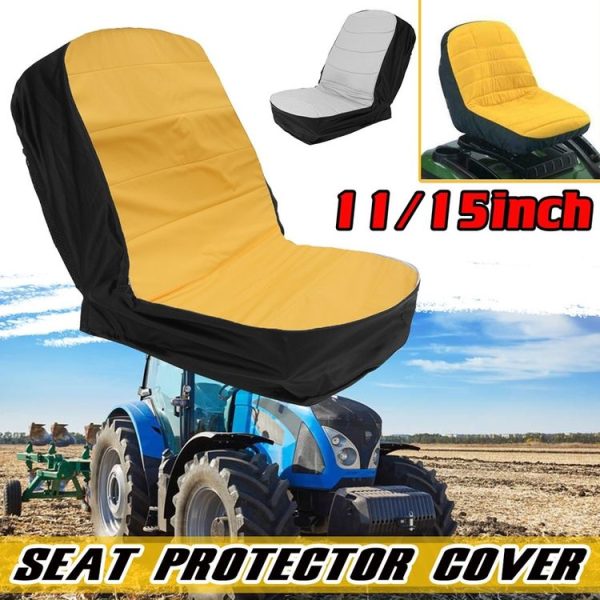 15 Inch Heavy-Duty Agricultural Vehicle Lawn Mower Seat Dust Cover - Image 7