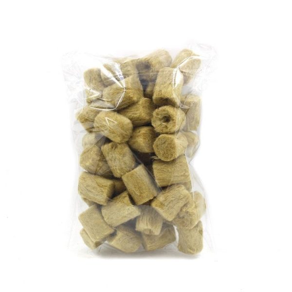 27x20mm Agricultural Hydroponic Seedling Sowing Rock Wool Plug (50pcs)
