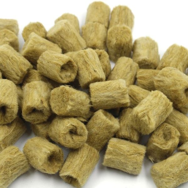 27x20mm Agricultural Hydroponic Seedling Sowing Rock Wool Plug (50pcs) - Image 2