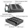 Switch / Switch OLED Iplay NG-SW279 Cast Screen Charger Video Conversion Dock With Storage (Black) - Image 3
