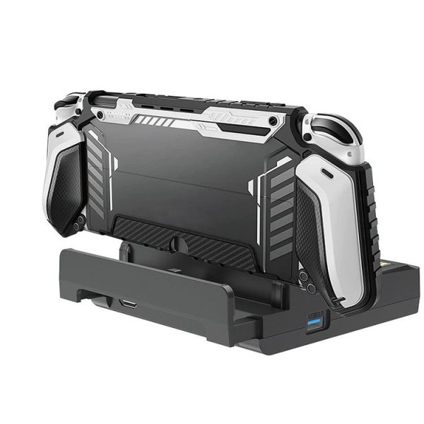 Switch / Switch OLED Iplay NG-SW279 Cast Screen Charger Video Conversion Dock With Storage (Black) - Image 5