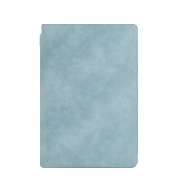 A5 Whiteboard Notebook Portable Erasable Draft Book Note Message Board (Cyan)