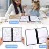 A5 Whiteboard Notebook Portable Erasable Draft Book Note Message Board (Cyan) - Image 6