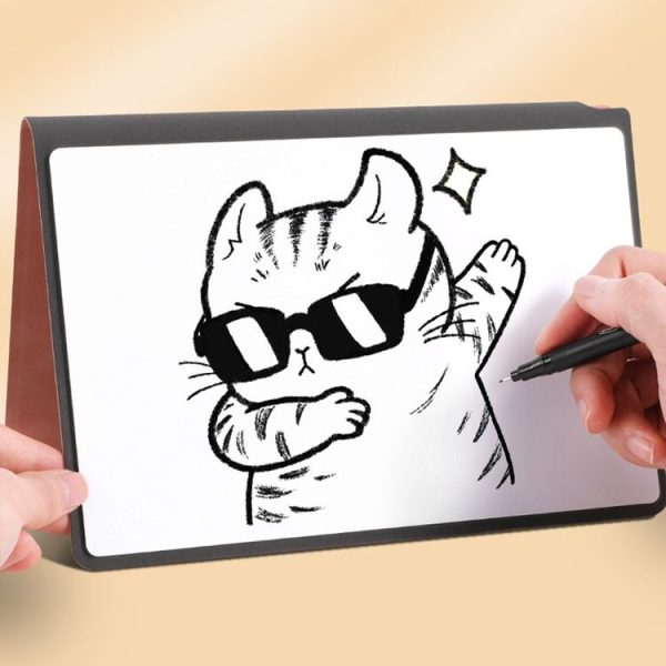 A5 Whiteboard Notebook Portable Erasable Draft Book Note Message Board (Cyan) - Image 7