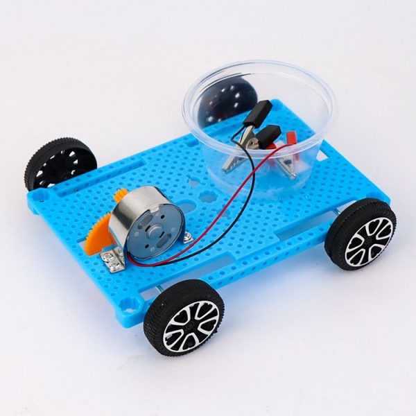 DIY Assembling Salt Water Power Vehicle Science Technology Experiment Material Kit Creator Toy - Image 3