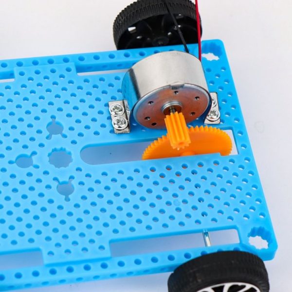 DIY Assembling Salt Water Power Vehicle Science Technology Experiment Material Kit Creator Toy - Image 5