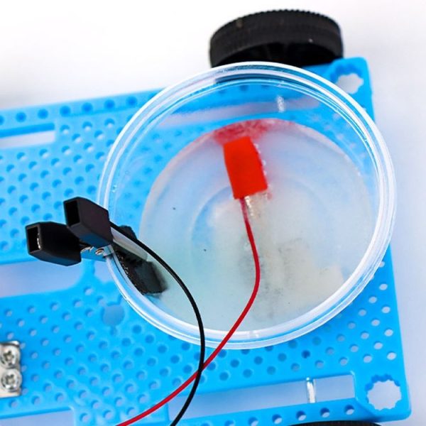 DIY Assembling Salt Water Power Vehicle Science Technology Experiment Material Kit Creator Toy - Image 6