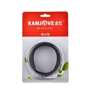KAMJOVE 83cm Tea Tray Drain Hose Tea Table Water Outlet Tube (Dark brown)