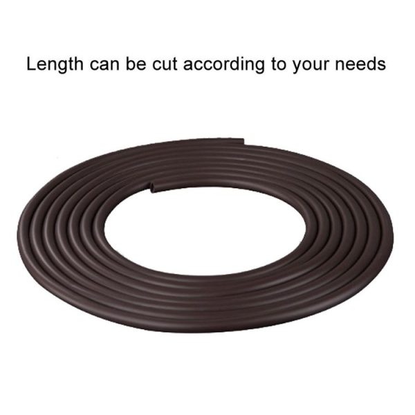 KAMJOVE 83cm Tea Tray Drain Hose Tea Table Water Outlet Tube (Dark brown) - Image 2