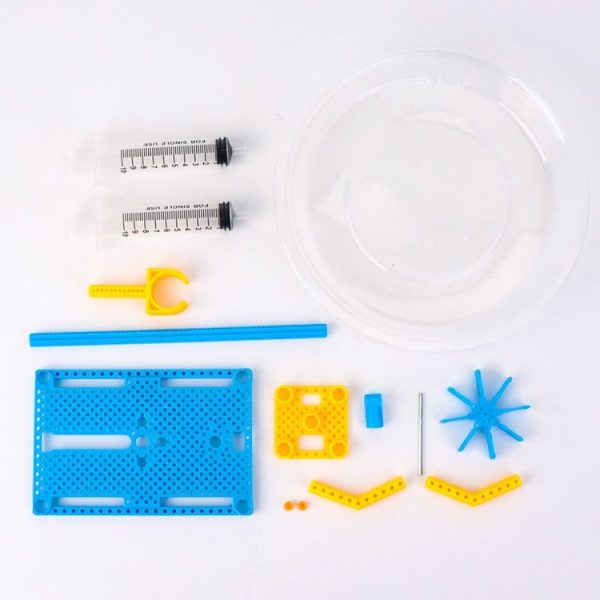DIY Water Wheelbarrow Students Science Experiments Teaching Aids Children Puzzle Toy Material Kit - Image 2