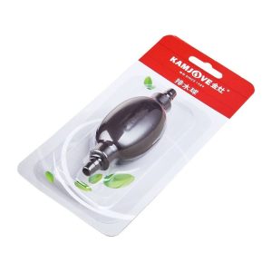 KAMJOVE Tea Tray Drainage Ball Tea Table Silicone Pipe Absorption Ball (Dark Brown)