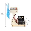 Kids DIY Homemade Electrical Fan Science Small Invention Fun Physics Circuit Experiment Material Kit - Image 3