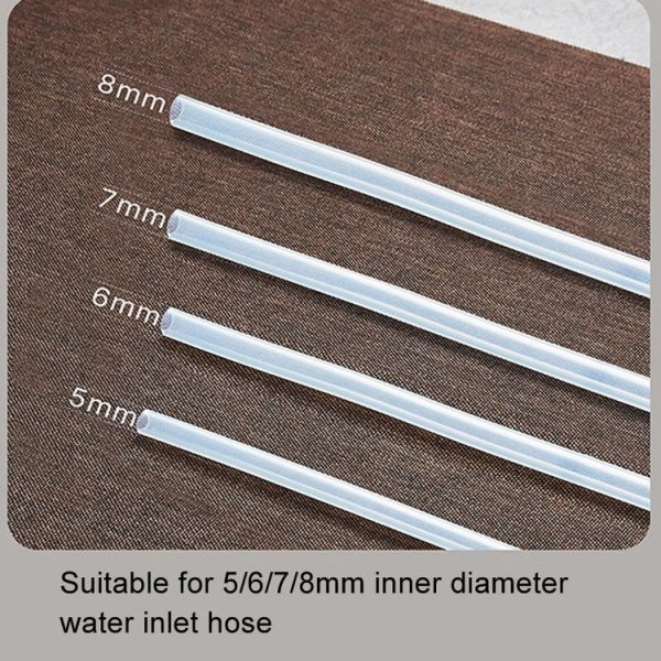 KAMJOVE Barrel Water Inlet Pipe Countersunk Head 304 Stainless Steel Upper Water Pipe Sinker Head (Stainless Steel Color) - Image 8