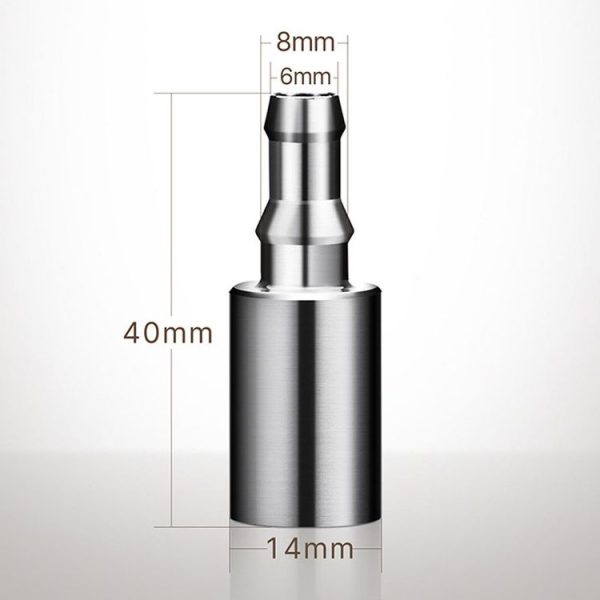 KAMJOVE Barrel Water Inlet Pipe Countersunk Head 304 Stainless Steel Upper Water Pipe Sinker Head (Stainless Steel Color) - Image 9
