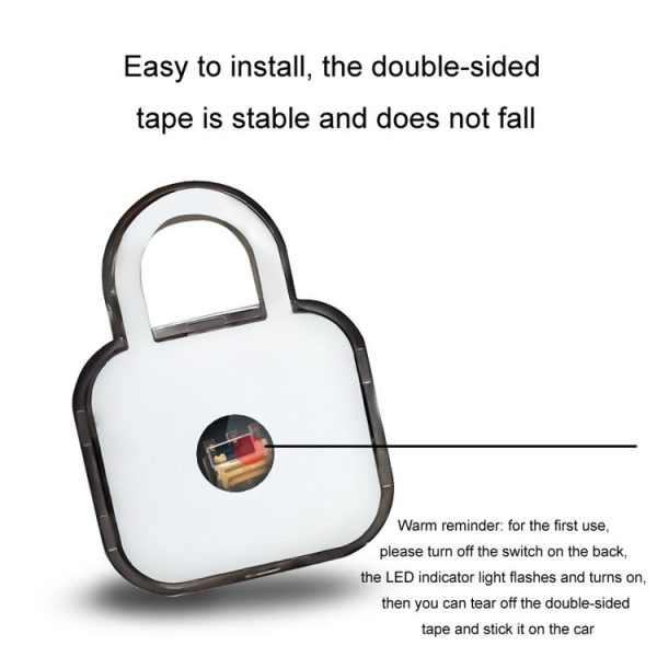 Car Solar Flashing Atmosphere Anti-Theft Warning Lock Light (Three Color Light) - Image 3