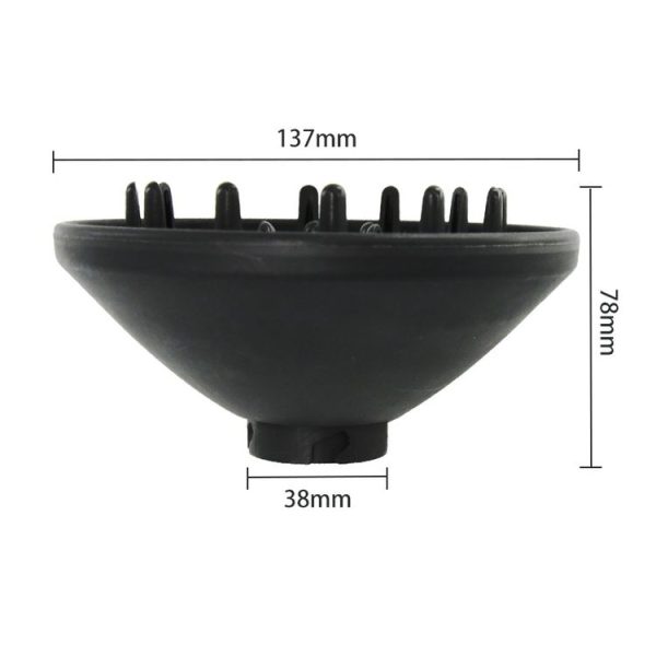 Shark FlexStyle Air Styling & Drying System Diffuser Nozzle Attachment Accessories (Black) - Image 3