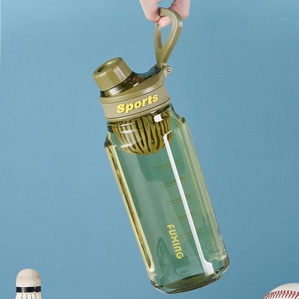 750ml Large Capacity Outdoor Portable Sports Fitness Water Cup With Tea Strainer (Pink) - Image 8