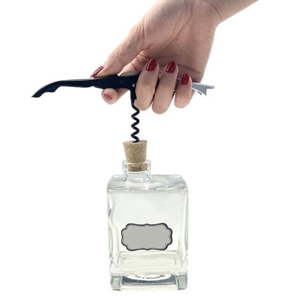 Multifunctional 4 In 1 Bottle Opener Household Saving Force Opener Style 1 (Black Red) - Image 5