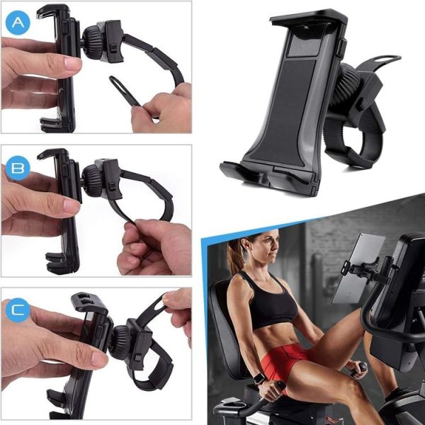 Bicycle Motorcycle Fitness Equipment Baby Carriage Mobile Phone Tablet Universal Holder - Image 6