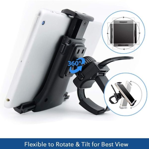Bicycle Motorcycle Fitness Equipment Baby Carriage Mobile Phone Tablet Universal Holder - Image 7