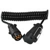 7 Core To 7 Pin Car Trailer Connector With 2m PU Spring Wire (1122) - Image 2