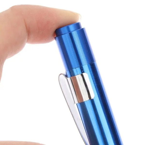 E-SMARTER Multifunctional Pen Flashlight Graduated LED Penlight, Color Random Delivery, Style: Convex Head White Light - Image 4