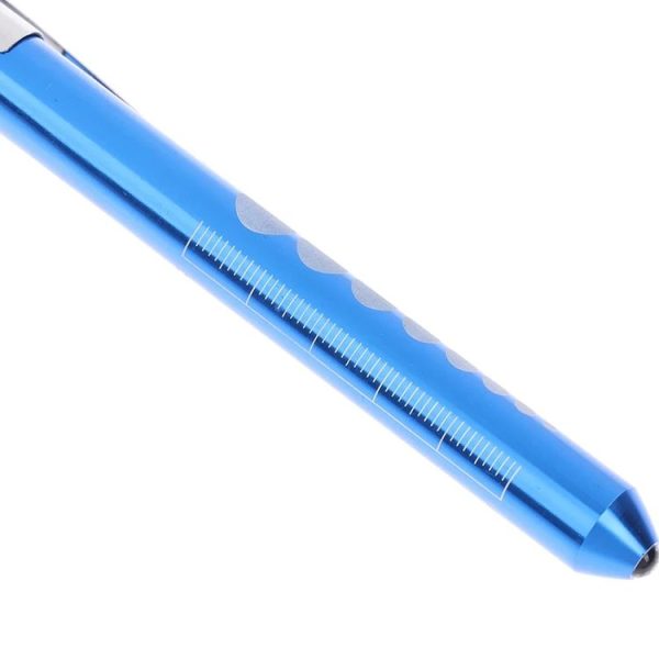 E-SMARTER Multifunctional Pen Flashlight Graduated LED Penlight, Color Random Delivery, Style: Convex Head White Light - Image 5