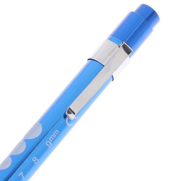 E-SMARTER Multifunctional Pen Flashlight Graduated LED Penlight, Color Random Delivery, Style: Convex Head White Light - Image 6