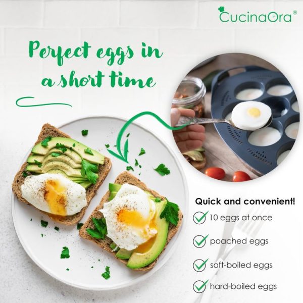 10-in-1 Egg Cooker For Thermomix TM5 TM6 TM31 Multifunction Pot Steamer Tray - Image 4