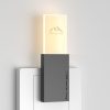 Smart Wall Lamp Night Lights Mini Home Insect Repellent Mouse Repeller (Black)