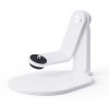 Projector 360 Degree Rotating Bracket Projection Flip Stand (White)