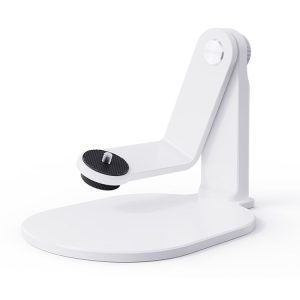 Projector 360 Degree Rotating Bracket Projection Flip Stand (White)