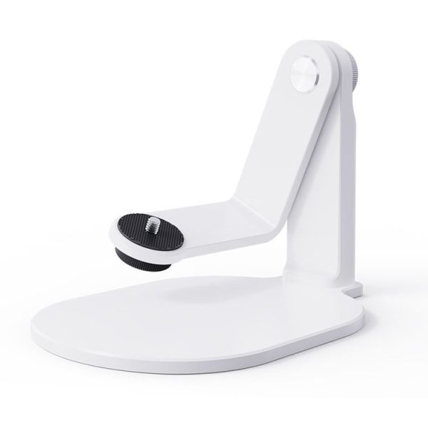 Projector 360 Degree Rotating Bracket Projection Flip Stand (White)