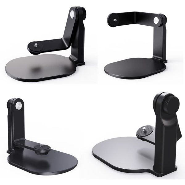 Projector 360 Degree Rotating Bracket Projection Flip Stand (White) - Image 4