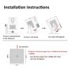 Projector 360 Degree Rotating Bracket Projection Flip Stand (White) - Image 8