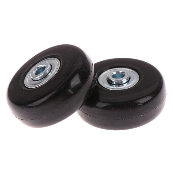 43mm x 18mm Luggage Suitcase Replacement Wheels Low Noise Spinner Wheels - Image 2