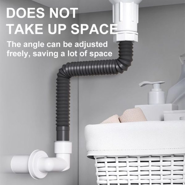 Wall Drain Pipe Seal for Washing Machine, Basin and Sink Drains - Image 4