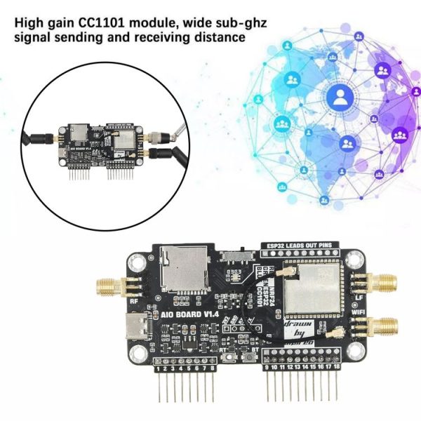 3 In 1 WIFI NRF24+ESP32 Multi-Function Expansion Module (For Flipper Zero) - Image 5