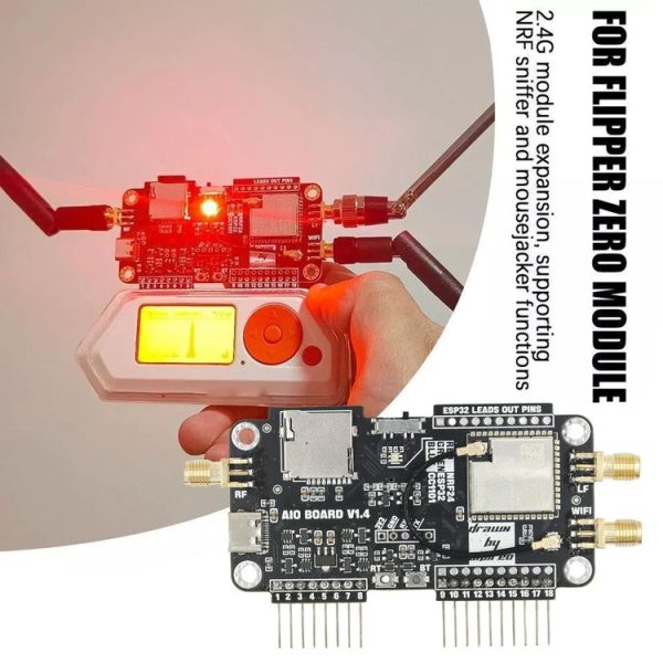 3 In 1 WIFI NRF24+ESP32 Multi-Function Expansion Module (For Flipper Zero) - Image 6