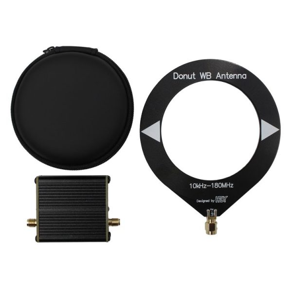 Donut Broadband Antenna With Low Impedance Converter (Black)