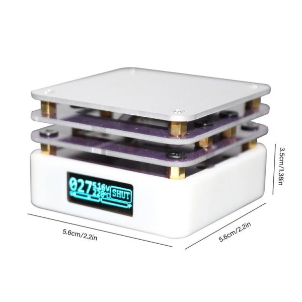 65W Welding Mini Constant Temperature Table LED Light Display, Model: With Clean Sponge - Image 2
