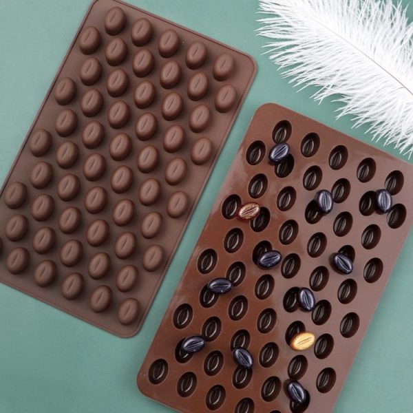Mini Silicone Candy Chocolate Mold DIY Baking Tools (Chocolate Color) - Image 4