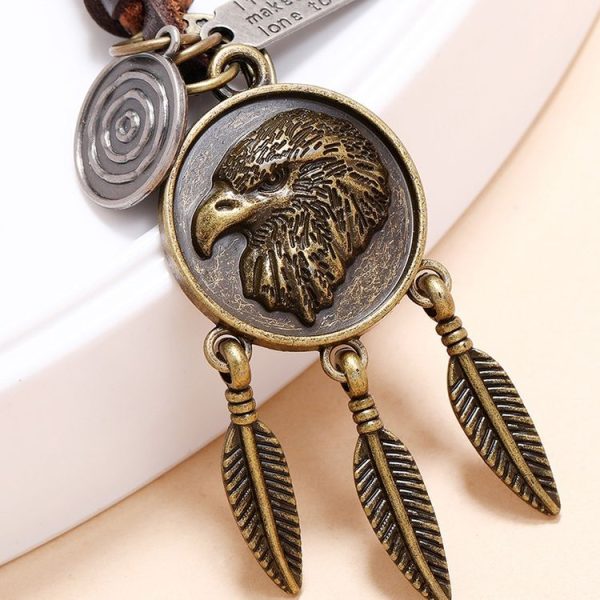 Eagle Retro Personality Pendant Simple Car Keychain Accessories - Image 5