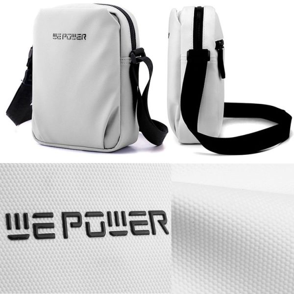 WEPOWER Mini Casual Crossbody Bag Lightweight Single Shoulder Cell Phone Bag (Black) - Image 3