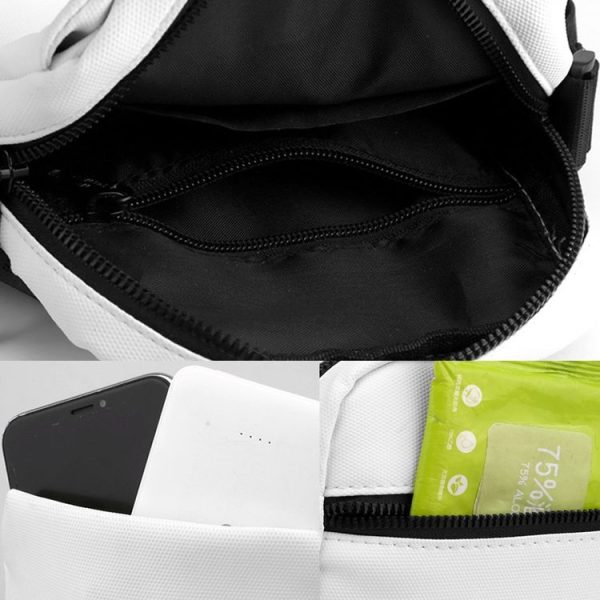 WEPOWER Mini Casual Crossbody Bag Lightweight Single Shoulder Cell Phone Bag (Black) - Image 5