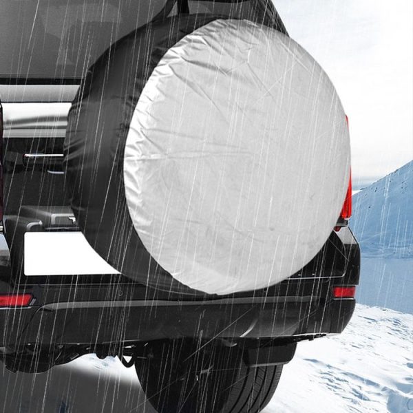 65x37cm 210D Oxford Cloth Car Waterproof Dirt-resistant Tire Protective Cover - Image 6