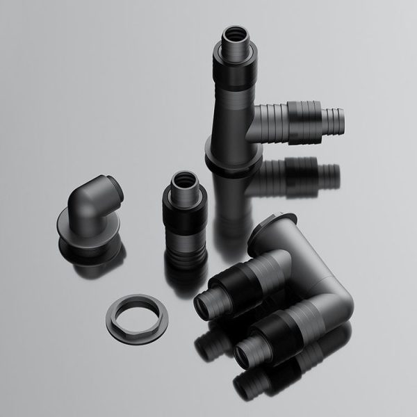 All-Copper Washing Machine Floor Drain Connector Hardware Pipe Accessories, Spec: Single Head Gray - Image 3