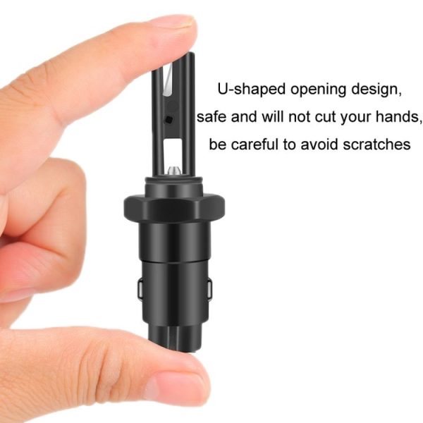 2 In 1 Mini Car Safety Hammer Seat Belt Cutter (Random Color Delivery) - Image 3